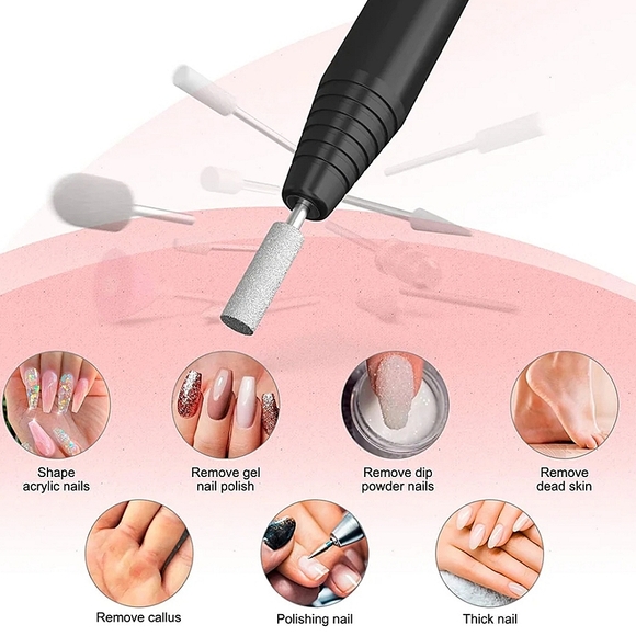 12 Nail drill bits - Picture 3 of 7